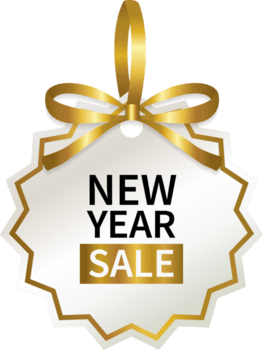 New Year Sale Tag